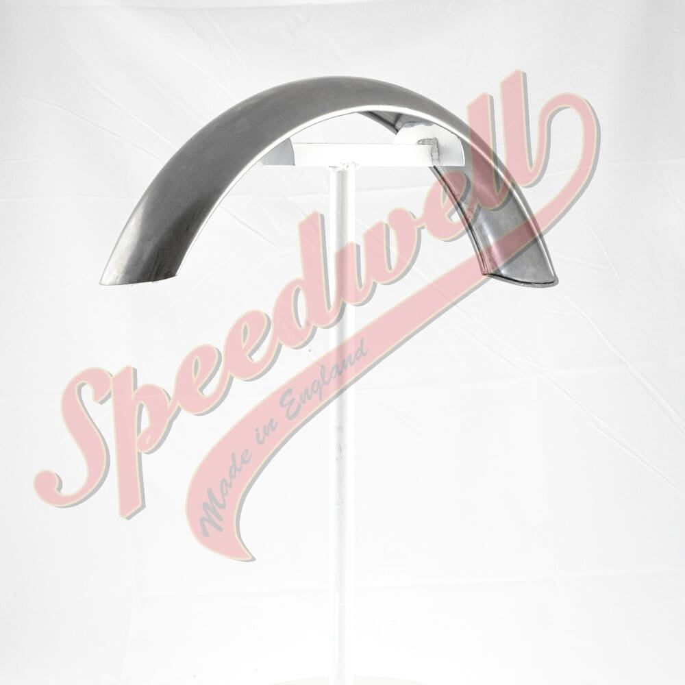 T140 FRONT  CHROME PRESSED NOSE 73-5 +T100 1974 6 HOLE