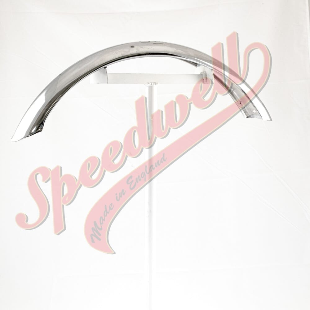 T140 FRONT  CHROMED PRESSED NOSE 76-82 (5 HOLE)
