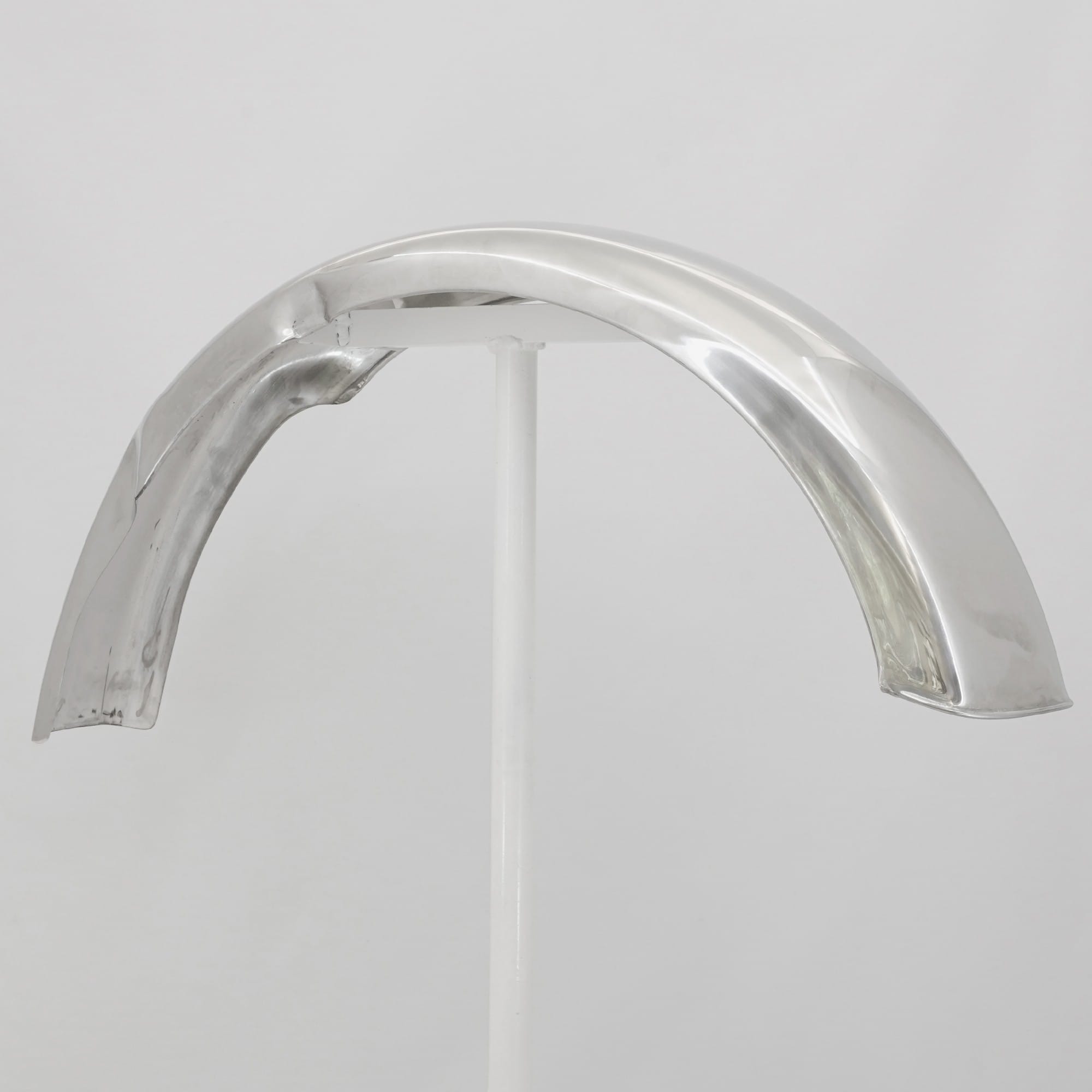 T150V REAR LONG 73-75 STAINLESS UNDRILLED