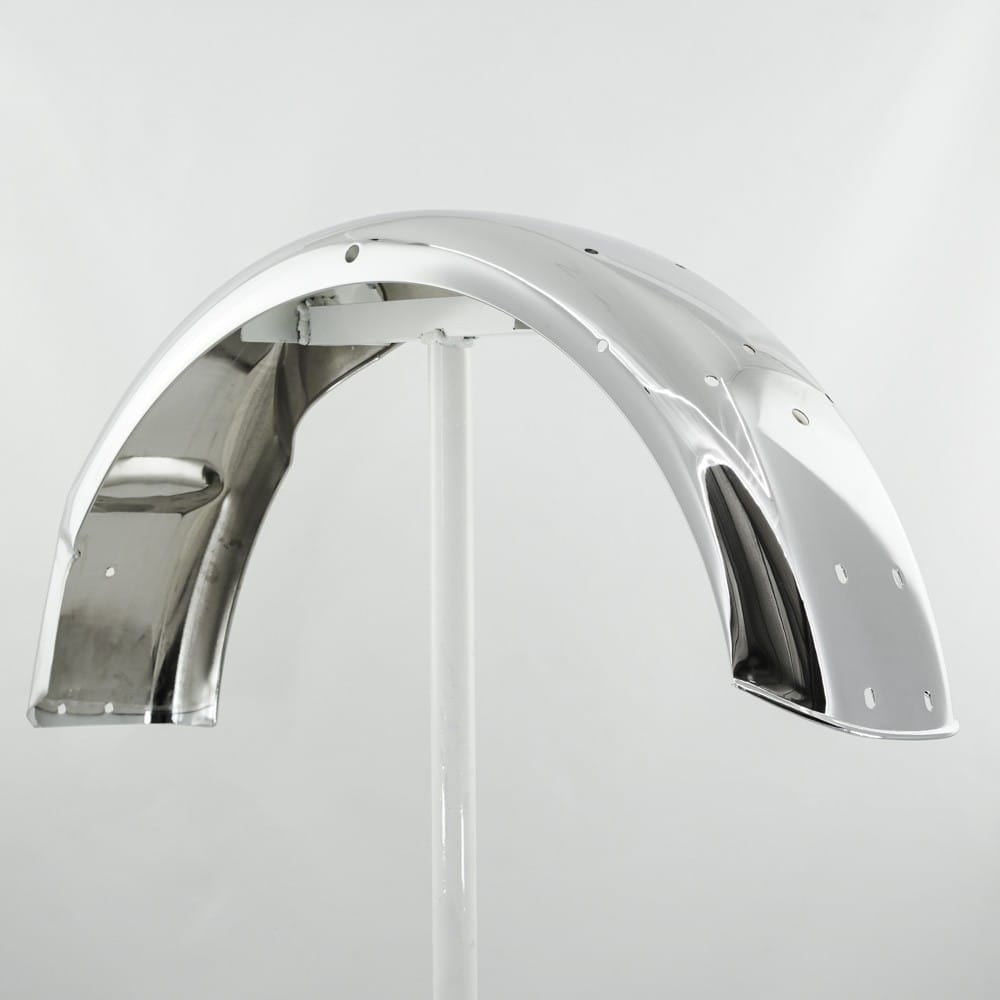 T140E REAR CHROMED 1979 DRILLED