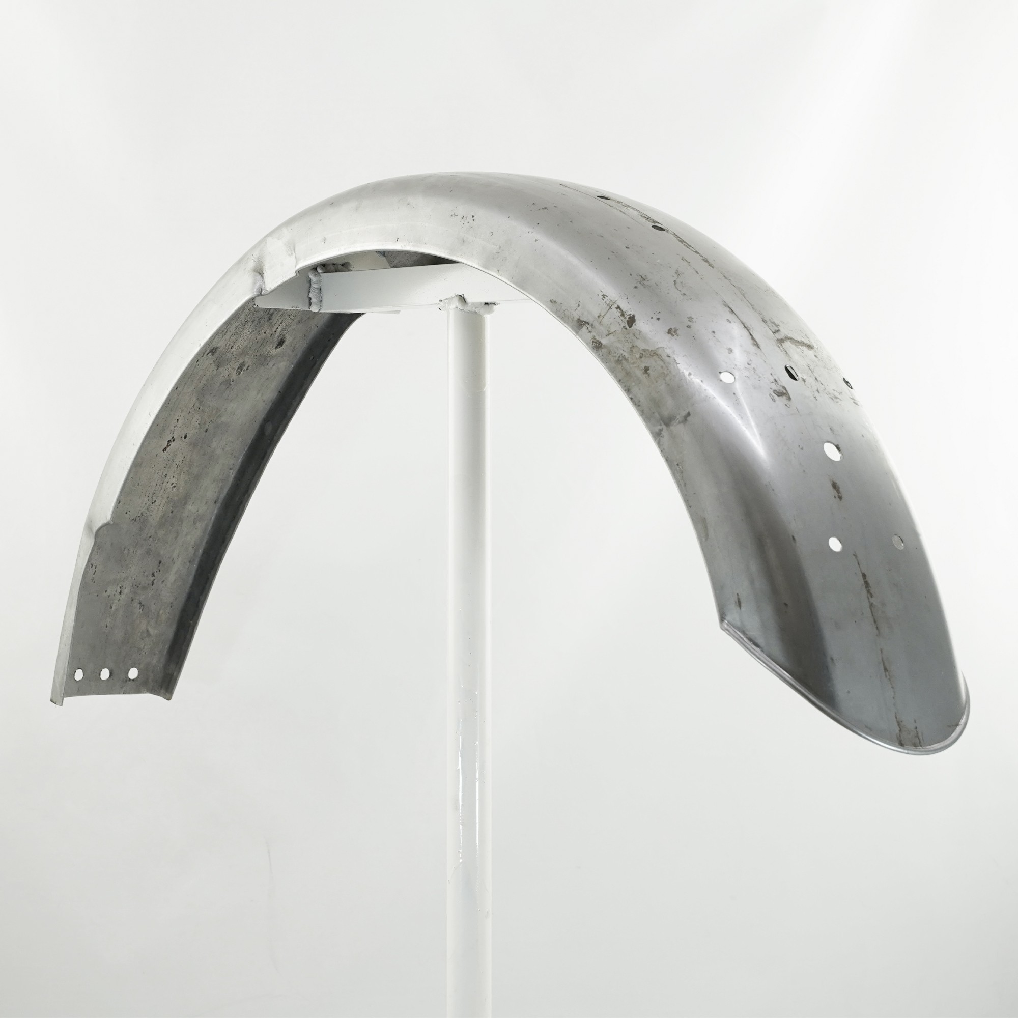 T100/T120 REAR ROLLED EDGE MILD STEEL 1968-69 USA DRILLED
